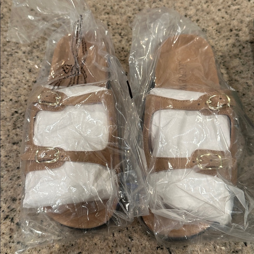J. Crew New Colbie buckle sandals in suede - Picture 5 of 10